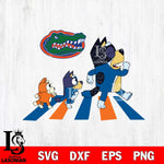 Florida Gators Bluey 6 Svg Eps Dxf Png File, Digital Download, Instant Download