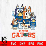 Florida Gators Bluey & Bingo 7 Svg Eps Dxf Png File, NCAA svg, Digital Download, Instant Download