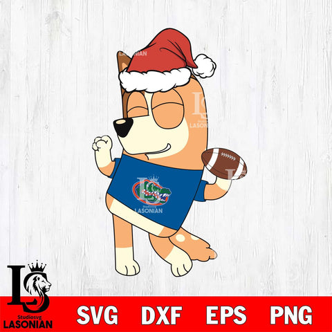 Florida Gators Bluey Chilli Christmas Svg Eps Dxf Png File, Digital Download, Instant Download