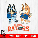 Florida Gators Bluey Chilli Sport Svg Eps Dxf Png File, Digital Download, Instant Download