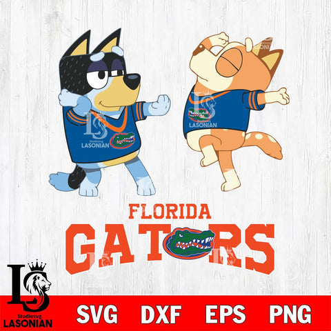 Florida Gators Bluey Dance Svg Eps Dxf Png File, Digital Download, Instant Download