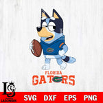 Florida Gators Bluey Football Sport Svg Eps Dxf Png File, Digital Download ,Instant Download, Cricut File