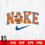 Florida Gators Bluey Halloween Nike NCAA Svg Eps Dxf Png File, Digital Download, Instant Download