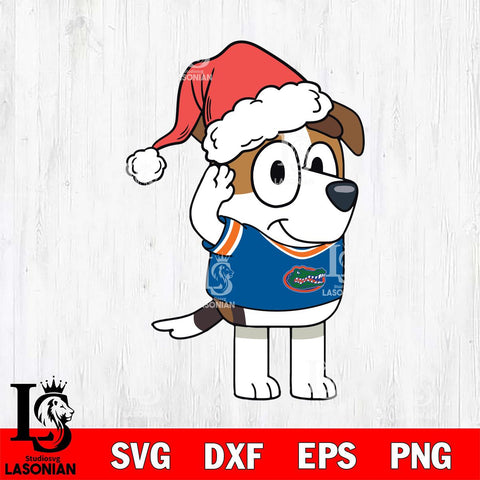 Florida Gators Bluey Jack Christmas Svg Eps Dxf Png File, Digital Download, Instant Download