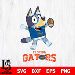 Florida Gators Bluey Sport Football Svg Eps Dxf Png File,NCAA Svg Files,Bluey svg ,Digital Download ,Instant Download, Cricut File