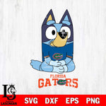 Florida Gators Bluey Styles Football Svg Eps Dxf Png File,NCAA Svg Files,Bluey svg ,Digital Download ,Instant Download, Cricut File