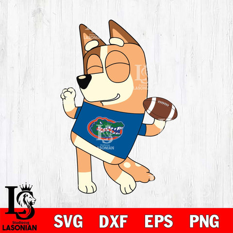 Florida Gators Chilli bluey Svg Eps Dxf Png File, Digital Download, Instant Download