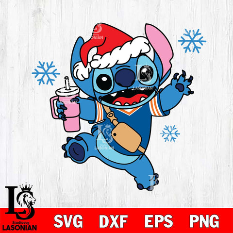 Florida Gators Christmas Stitch With Tumbler Svg Eps Dxf Png File, Digital Download, Instant Download