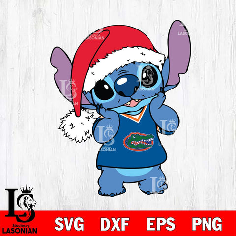 Florida Gators Cute Stitch Christmas Svg Eps Dxf Png File, Digital Download, Instant Download