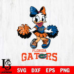 Florida Gators Daisy Duck Cheerleader Disney, Svg Eps Dxf Png File, Digital Download