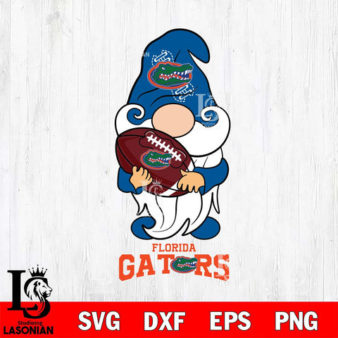 Florida Gators Gnomes Christmas football Svg Eps Dxf Png File, Digital Download, Instant Download