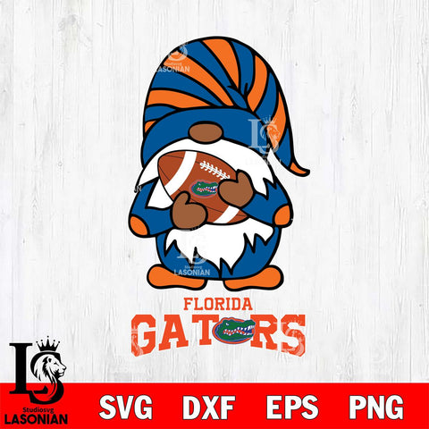 Florida Gators Gnomes Football Svg Eps Dxf Png File, Digital Download, Instant Download