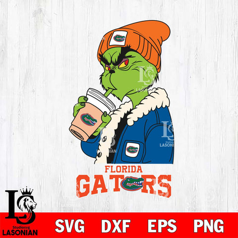 Florida Gators Grinch Bougie Football Svg Eps Dxf Png File, Digital Download, Instant Download