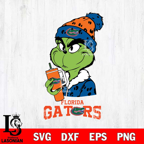 Florida Gators Grinch Bougie Leopard Svg Eps Dxf Png File, Digital Download, Instant Download