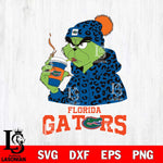 Florida Gators Grinch Leopard Christmas Cut Files Cricut, Svg Dxf Eps Png file, Digital download , Silhouette