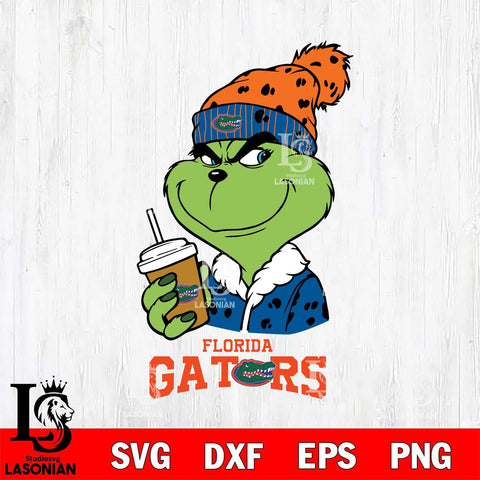 Florida Gators Grinch hat Svg Eps Dxf Png File, Digital Download, Instant Download