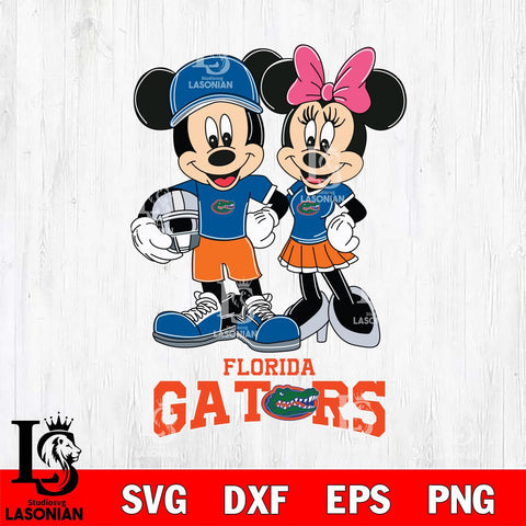 Florida Gators Mickey Minnie Mouse Helmet Svg Eps Dxf Png File, NCAA svg , File Cut , Digital Download , Instant Download, Cut Svg Files