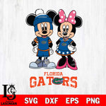 Florida Gators Mickey Minnie Mouse Pink Svg Eps Dxf Png File, NCAA svg , File Cut , Digital Download , Instant Download, Cut Svg Files