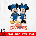 Florida Gators Mickey Minnie Rugby Svg Eps Dxf Png File, NCAA svg , File Cut , Digital Download , Instant Download, Cut Svg Files