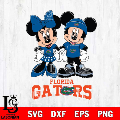 Florida Gators Mickey Minnie Rugby ball Svg Eps Dxf Png File, NCAA svg , File Cut , Digital Download , Instant Download, Cut Svg Files