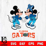 Florida Gators Mickey Minnie Valentine Rugby Svg Eps Dxf Png File, Digital Download ,Instant Download, Cricut File