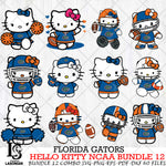 Florida Gators NCAA Bundle 12 Svg Eps Dxf Png File, NCAA svg, Digital Download, Instant Download