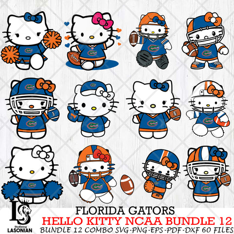 Florida Gators NCAA Bundle 12 Svg Eps Dxf Png File, NCAA svg, Digital Download, Instant Download