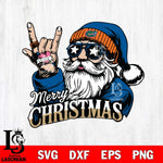 Florida Gators Rock Santa Claus Football Svg dxf eps png pdf file,NCAA svg,Digital Download,Cricut file