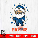 Florida Gators Santa Claus Coffe Svg dxf eps png pdf file,NCAA svg,Digital Download,Cricut file