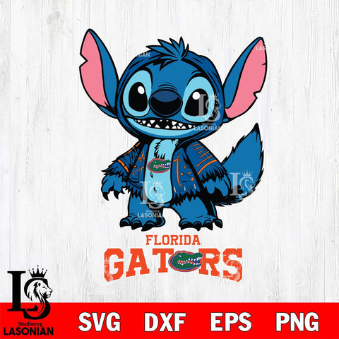 Florida Gators Stitch Halloween Svg Eps Dxf Png File, NCAA svg, Digital Download, Instant Download