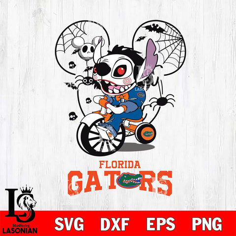 Florida Gators Stitch Jigsaws Halloween Svg Eps Dxf Png File, Digital Download, Instant Download