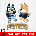 Florida International Panthers Bluey Chilli Sport Svg Eps Dxf Png File, Digital Download, Instant Download