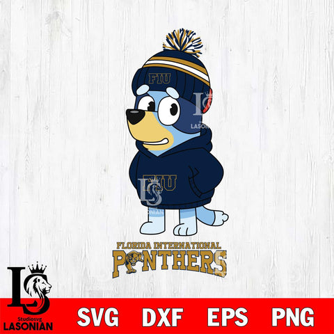 Florida International Panthers Bluey Hoodie rugby Svg Eps Dxf Png File, Digital Download ,Instant Download, Cricut File