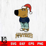 Florida International Panthers Chill Guy Christmas Svg Eps Dxf Png File,NCAA Svg Files,Chill Guy svg ,Digital Download ,Instant Download, Cricut File