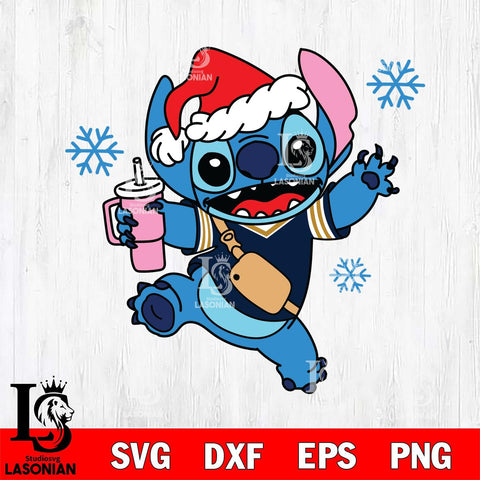 Florida International Panthers Christmas Stitch With Tumbler Svg Eps Dxf Png File, Digital Download, Instant Download