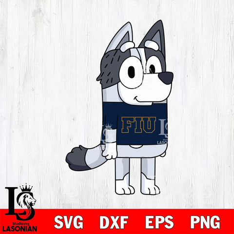 Florida International Panthers Muffin Bluey Svg Eps Dxf Png File, Digital Download, Instant Download