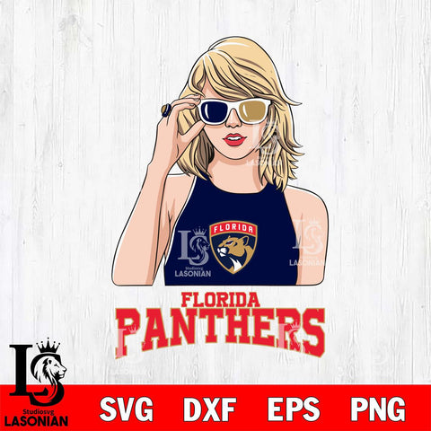 Florida Panthers And Taylor Swift Fan Svg Eps Dxf Png File, Digital Download, Instant Download