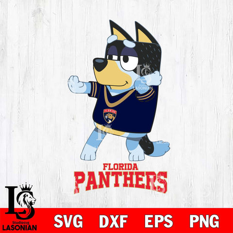 Florida Panthers Bluey Dad Dance Svg Eps Dxf Png File, Digital Download, Instant Download