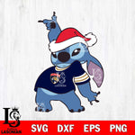 Florida Panthers Disney Lilo & Stitch Christmas Svg Eps Dxf Png File, Digital Download, Instant Download