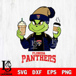 Florida Panthers Grinch 2 coffee Svg Eps Dxf Png File, Digital Download, Instant Download