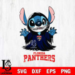 Florida Panthers Stitch Ghost Svg Eps Dxf Png File, NHL svg, Digital Download, Instant Download