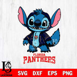 Florida Panthers Stitch Halloween Svg Eps Dxf Png File, NHL svg, Digital Download, Instant Download