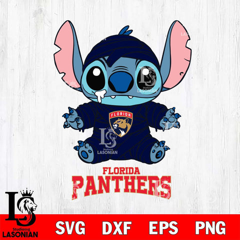 Florida Panthers Stitch Mummy Svg Eps Dxf Png File, NHL svg, Digital Download, Instant Download