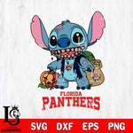 Florida Panthers Stitch Zombie Svg Eps Dxf Png File, NHL svg, Digital Download, Instant Download