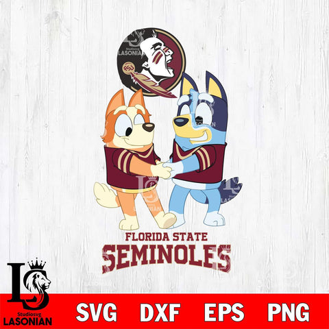 Florida State Seminoles Bluey Chilli Dance Svg Eps Dxf Png File, Digital Download, Instant Download