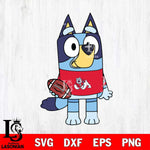 Fresno State Bulldogs Bluey 2 Svg Eps Dxf Png File, Digital Download, Instant Download