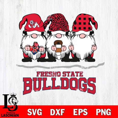 Fresno State Bulldogs Gnomes Coffee Svg Eps Dxf Png File, Digital Download, Instant Download