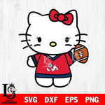 Fresno State Bulldogs Hello Kitty sport 7 Svg Eps Dxf Png File, NCAA svg, Digital Download, Instant Download