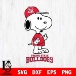 Fresno State Bulldogs Snoopy Sport 8 Svg Eps Dxf Png File, Digital Download