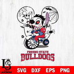 Fresno State Bulldogs Stitch Jigsaws Halloween Svg Eps Dxf Png File, Digital Download, Instant Download